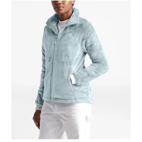 Tnf- north face /northface sea mint green osito fleece Jacket/coat small - Picture 2 of 9